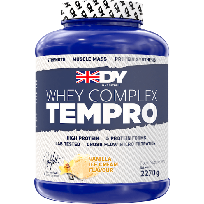 Dorian Yates Nutrition Whey Complex Tempro / 5 Protein Forms Matrix / 2270 грама